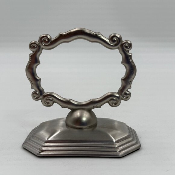 Southern Living At Home Set Of 4 Napkin Rings Redmont Heirloom #40980 Silver - Picture 2 of 8